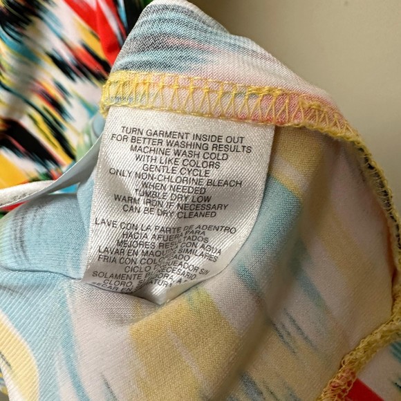 Jones New York Colorful Short-sleeve Top, Medium, Pre-owned - Picture 5 of 5